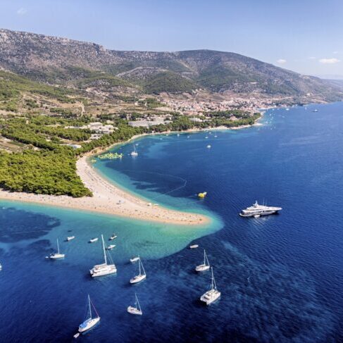 kroatien mitteldalmatien brac goldene horn